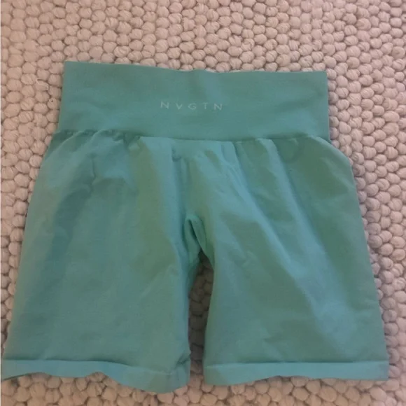 NVGTN Mint Pro Seamless Shorts - Picture 5 of 8